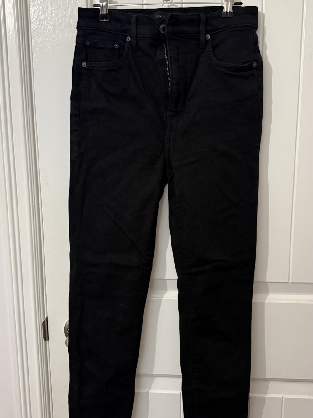 Aritzia Denim Forum Black High Rise Skinny Jeans